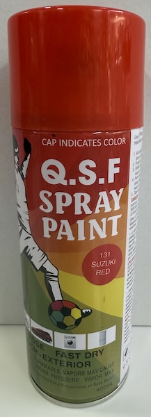 QSF Spray Paint Suzuki Red #131